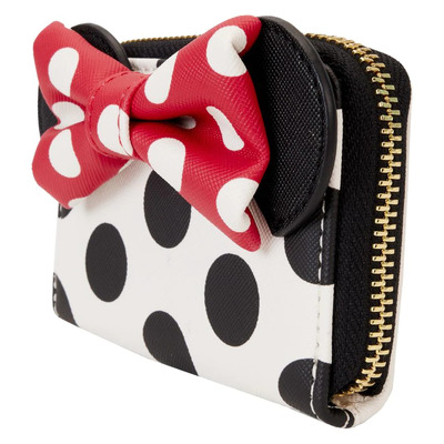 Loungefly Disney Minnie Rocks The Dots Accordion Card Holder