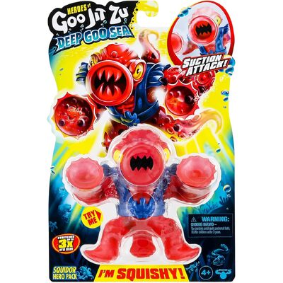 Heroes Of Goo Jit Zu Deep Goo Sea Hero Pack - Squidor