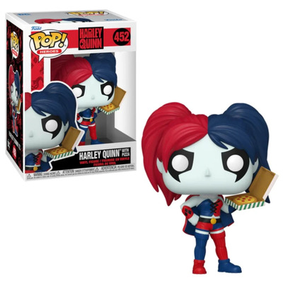 Funko Pop DC Harley Quinn with Pizza #452 Vinyl Figure