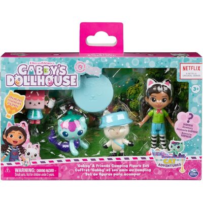 Gabby's Dollhouse Gabby & Friends Camping Figure Set