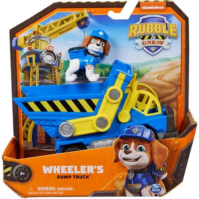 Paw Patrol Rubble And Crew Core Vehicle Wheeler's Dump Truck