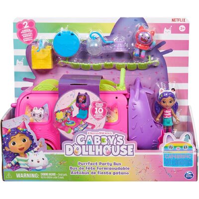 Gabby's Dollhouse Sprinkle Party Bus