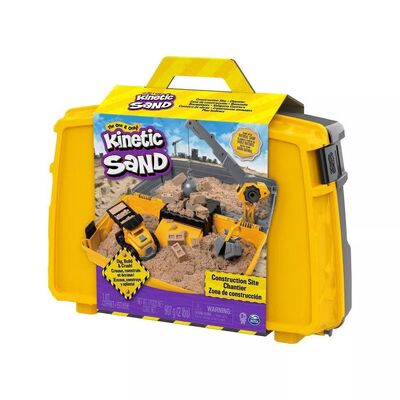 Kinetic Sand Construction Site Folding Sandbox