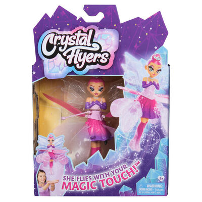 Crystal Flyers Magical Flying Toy Doll with Crystal Wings
