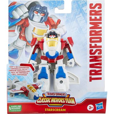 Transformers Classic Heroes Team Starscream Converting Toy 4.5-Inch Figure