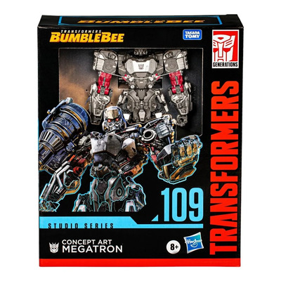 Studio Series Leader Transformers Bumblebee 109 Concept Art Megatron 8.5??