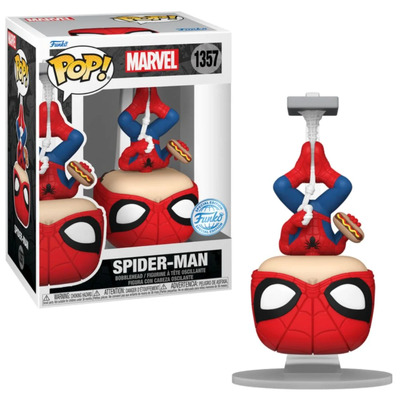 Funko Pop Marvel Spider-Man with Hot Dog #1357 Vinyl Figure