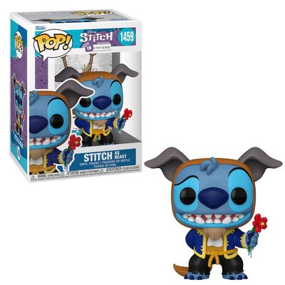 Funko Pop! Disney Stitch in Costume Stitch As Beast #1459 Vinyl Figure