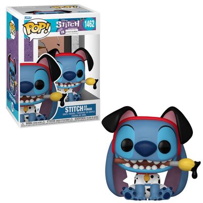 Funko Pop! Disney Stitch in Costume Stitch As Pongo #1462 Vinyl Figure
