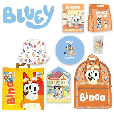 Bluey Bingo Showbag 2024