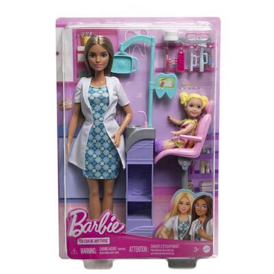 Barbie Careers Dentist Doll Playset With Accessories HKT70