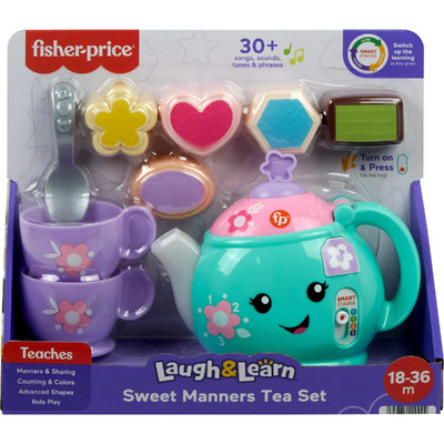 Fisher Price Laugh Learn Sweet Manners Tea Set Green Lemony Gem Toys Online