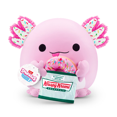 5 Surprise Snackles 8 inch Plush (Series 2) - Abbie with Krispy Kreme