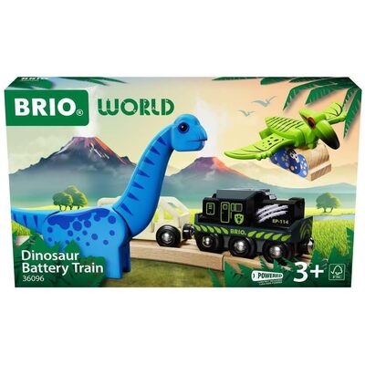 Brio World Dinosaur Battery Train 5pc 36096