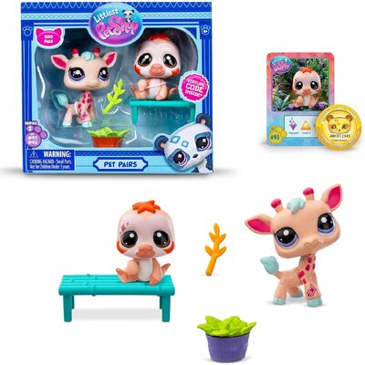 Littlest Pet Shop Pet Pairs with Virtual Code (Series 2) Zoo Pals