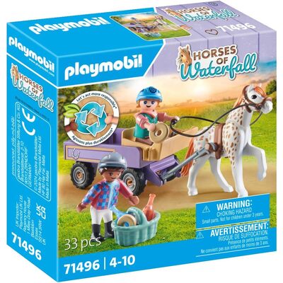 Playmobil Horses of Waterfall Pony carriage 33pc 71496