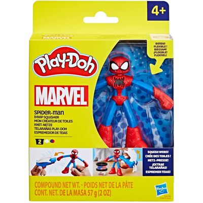 Play-Doh Marvel Spider-Man Thwip Squisher Action Figure Playset