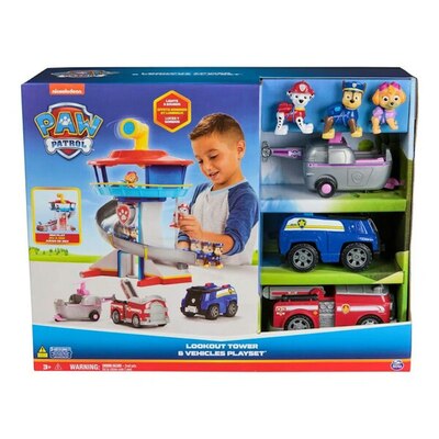 PAW Patrol Lookout Tower and Vehicles Playset