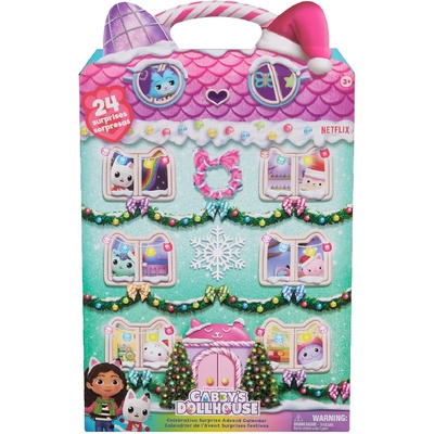 Gabby's Dollhouse Celebration Surprise Holiday Advent Calendar