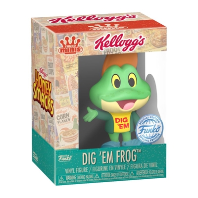 Funko Minis Ad Icons - Kelloggs Mascots [Pack: Dig em Frog]