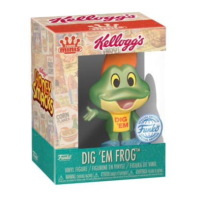 Funko Minis Ad Icons - Kelloggs Mascots [Pack: Dig em Frog Metallic]