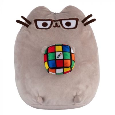 Gund Pusheen The Cat X Rubiks Cube 50th Anniversary Plush