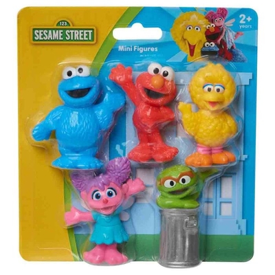 Sesame Street Mini Figure 5 Pack