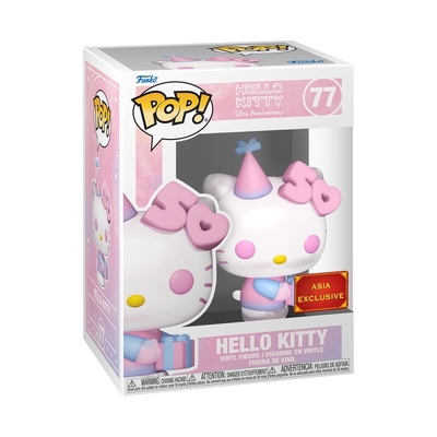 Funko Pop Hello Kitty 50th - Hello Kitty with Party Hat #78 Vinyl Figure