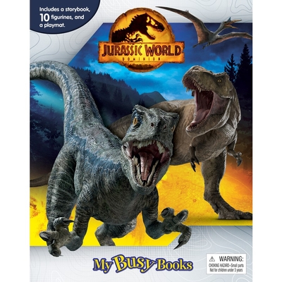 My Busy Books Jurassic World Dinosaurs Figurines 