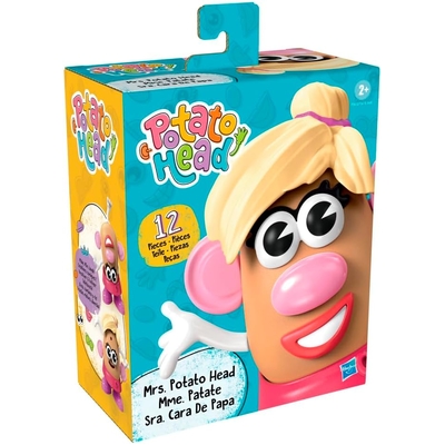 Potato Head Mrs. Potato Head Toy with 12 Pieces