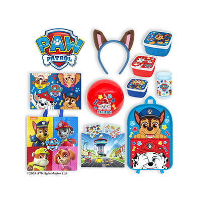 Paw Patrol 2025 Showbag (backpack, ball, headband)