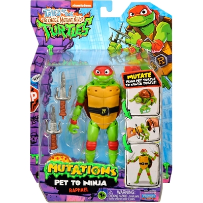 Tales of Teenage Mutant Ninja Turtles: Mutations Deluxe 5.5??Raphael Pet to Ninja Figure