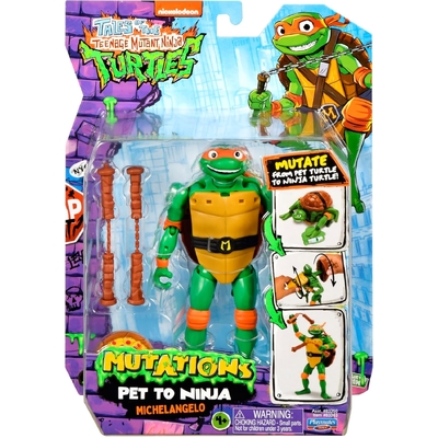 Tales of Teenage Mutant Ninja Turtles: Mutations Deluxe 5.5??Michelangelo Pet to Ninja Figure