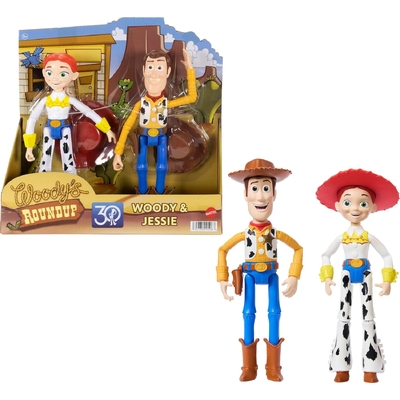 Toy Story 30th Anniversary Woody's Roundup Woody & Jessie Action Figure 2 Pack