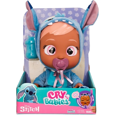 Cry Babies Disney Stitch Interactive Doll