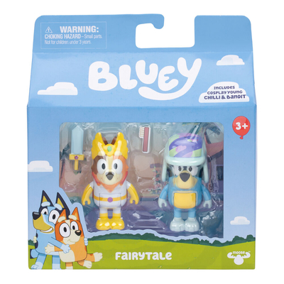 Bluey Fairytale Figurines 2 Pack From Moose Toys