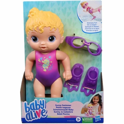 Baby Alive Sunny Swimmer Blonde Doll