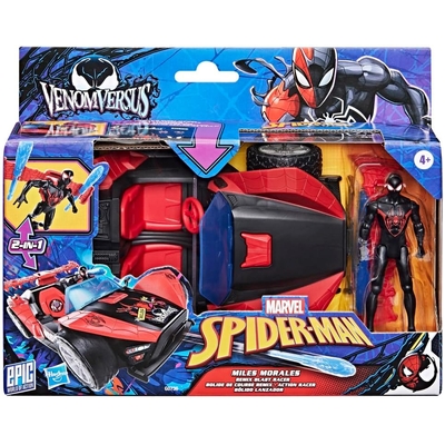 Marvel Spider-Man VenomVersus Epic World of Action Miles Morales Remix Blast Racer