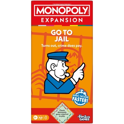 Monopoly Card Game Expansion Go to Jail
