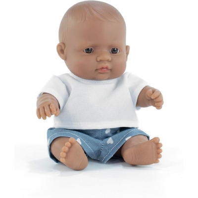 Miniland Educational My Friends & Me Latin Boy Doll with clothing 21cm