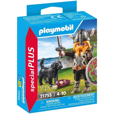 Playmobil Special Plus Viking with Guard Dog 9c 71755