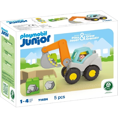 Playmobil Junior: Shovel Excavator 5pc 71684