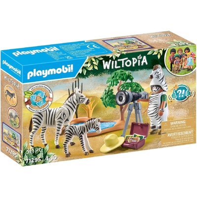 Playmobil Wiltopia - Animal Photographer Zebra 36pc 71295