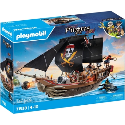 Playmobil Pirates Large Pirate Ship 137pc 71530