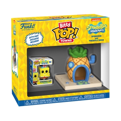 Funko Bitty Pop! Towns SpongeBob Squarepants and Pineapple House