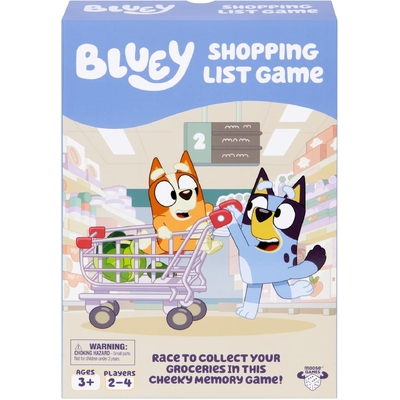 Bluey Shopping List Game