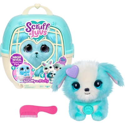 Scruff Pets Pet Scruffs Blue Single Pack Plush Surprise Rescue Pet