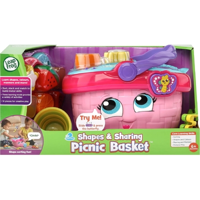 LeapFrog Shapes & Sharing Basket Pink