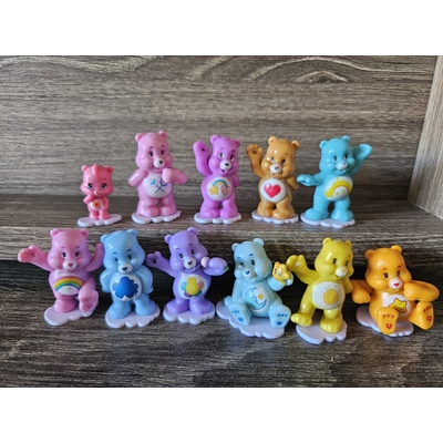  Care Bears Figures Set of 12 (cake topper)