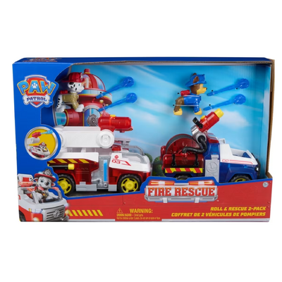 PAW Patrol Fire Rescue: Roll & Rescue 2 Pack